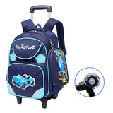 Kit Mochila e Estojo Escolar De Rodinha