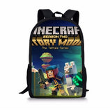 Mochila Minecraft Kit 3 Pças Poliester