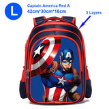Mochila Escolar 3D Homem De Ferro Homem Aranha Capitão América Minecraft .
