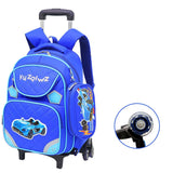 Kit Mochila e Estojo Escolar De Rodinha