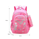 Kit 3 Pçs Mochila Floral Escolar , Super Reforçada.