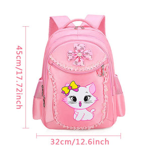 Kit 3 Pçs Mochila Escolar Gatinha Marie