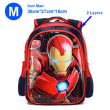 Mochila Escolar 3D Homem De Ferro Homem Aranha Capitão América Minecraft .