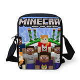 Mochila Minecraft Kit 3 Pças Poliester