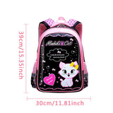 Kit 3 Pçs Mochila Escolar Gatinha Marie