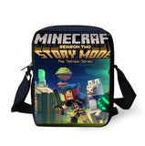 Mochila Minecraft Kit 3 Pças Poliester