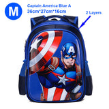 Mochila Escolar 3D Homem De Ferro Homem Aranha Capitão América Minecraft .