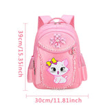 Kit 3 Pçs Mochila Escolar Gatinha Marie