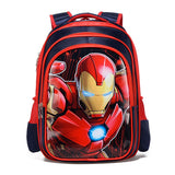 Mochila Escolar 3D Homem De Ferro Homem Aranha Capitão América Minecraft .