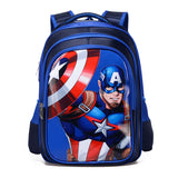 Mochila Escolar 3D Homem De Ferro Homem Aranha Capitão América Minecraft .