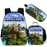 Kit Novo Minecraft  Escolar para Meninos e Meninas Personalizável .