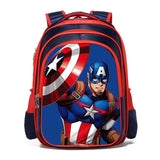 Mochila Escolar 3D Homem De Ferro Homem Aranha Capitão América Minecraft .