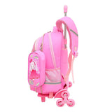 Kit Mochila e Estojo Escolar De Rodinha