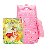 Kit 3 Pçs Mochila Estojo Bolsa Feminina Juvenil.