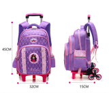 Mochila De Rodas Para Meninas à prova d' água.